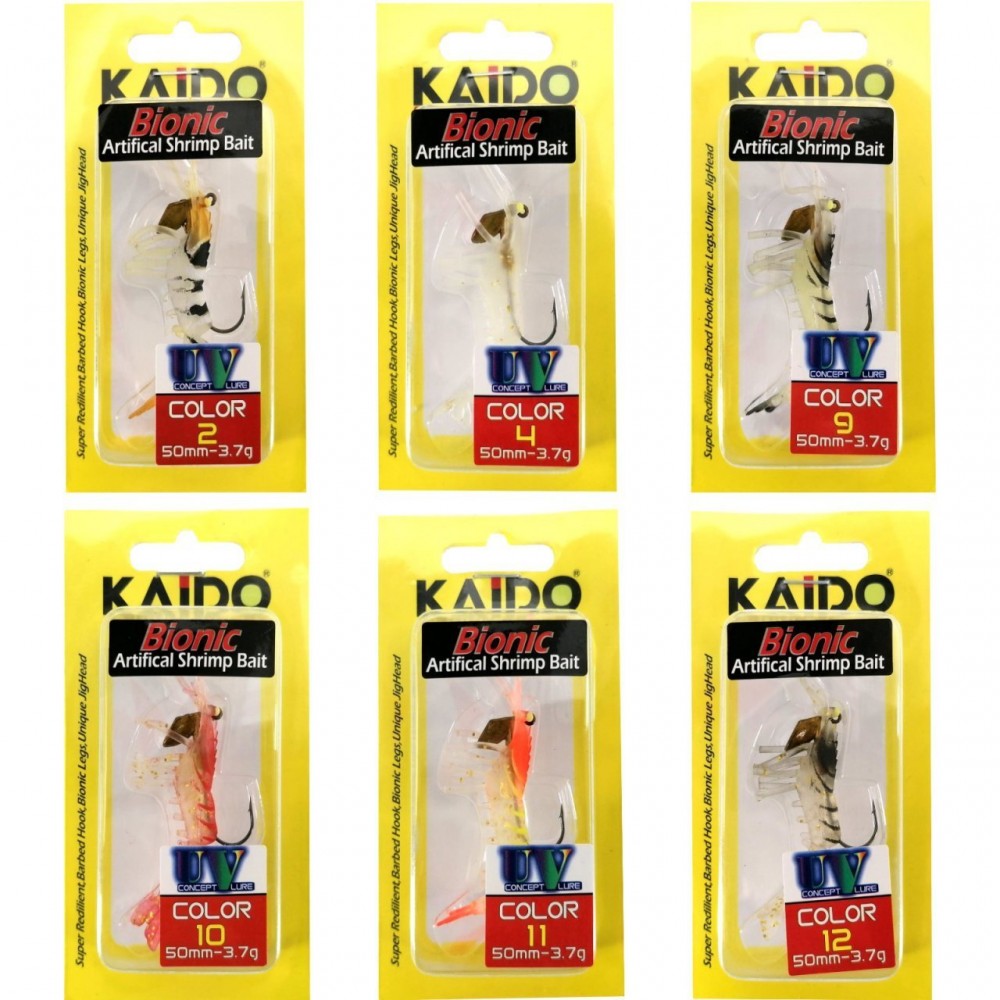 KAIDO Shrimp Bait Karides 50mm 3.7gr